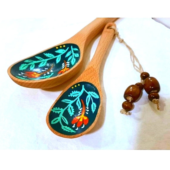 Sold on Mercari Hand Painted Wooded Spoons - Picture 4 of 5